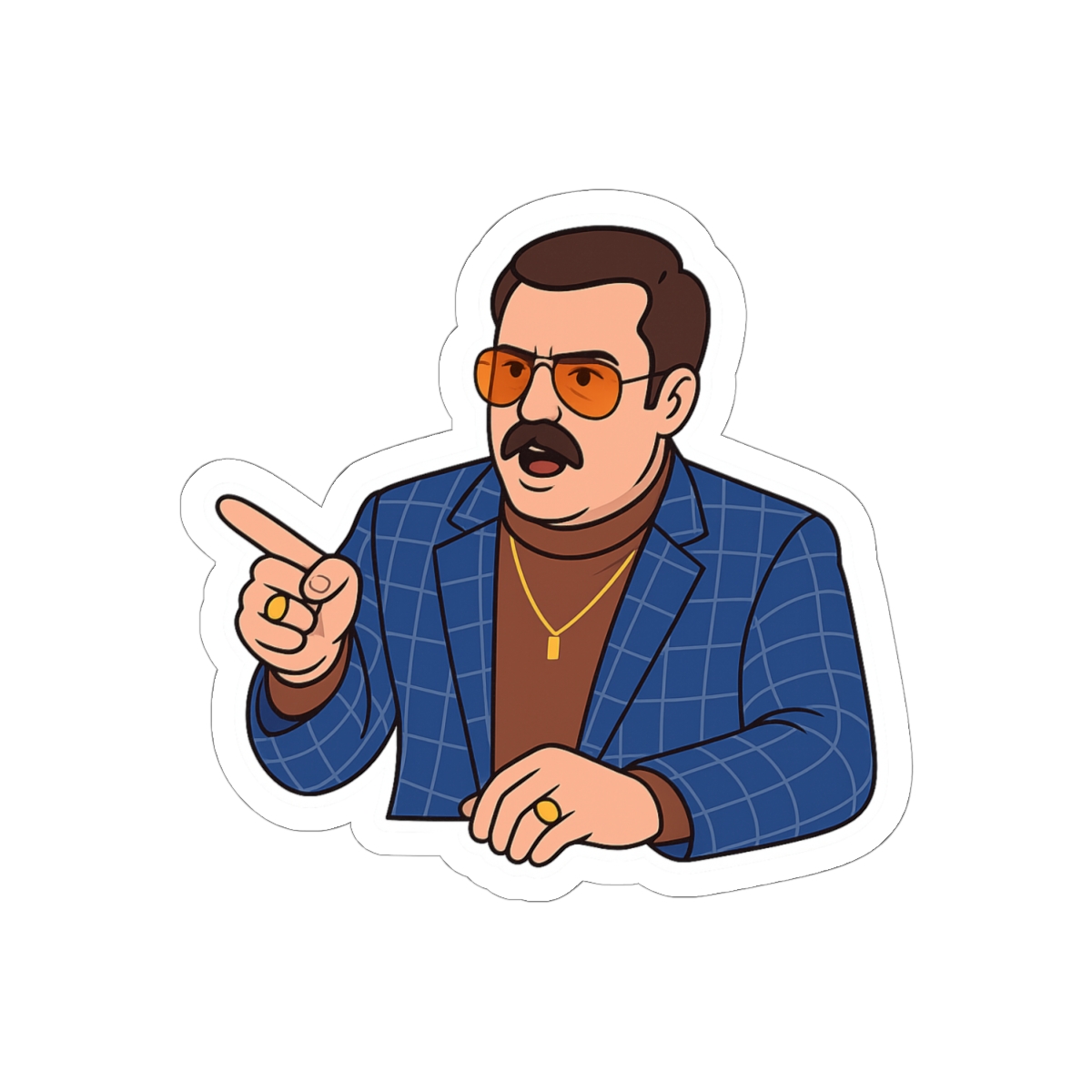 Big Cat BSS Sticker | Bold Vinyl Decal - alternate angle 1, merchandise